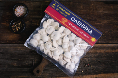 Пельмени из оленины