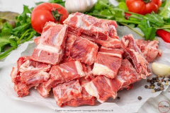 Рагу свиное 1кг (мясо с косточкой)