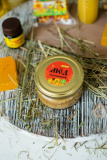 Мёд гречишный в подарочной стеклянной баночке – 300 грамм