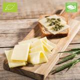 Сыр полутвердый "Монтазио молодой" м.д.ж. в сухом веществе 55 %  ОРГАНИК