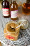 Мёд гречишный в подарочной стеклянной баночке – 600 грамм