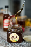 Мёд каштановый в подарочной стеклянной баночке – 600 грамм
