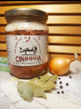 консервы мясные кусковые стерилизованные "свинина тушеная высший сорт" ГОСТ 32125-2013