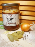 консервы мясные кусковые стерилизованные "говядина тушеная высший сорт" ГОСТ 32125-2013